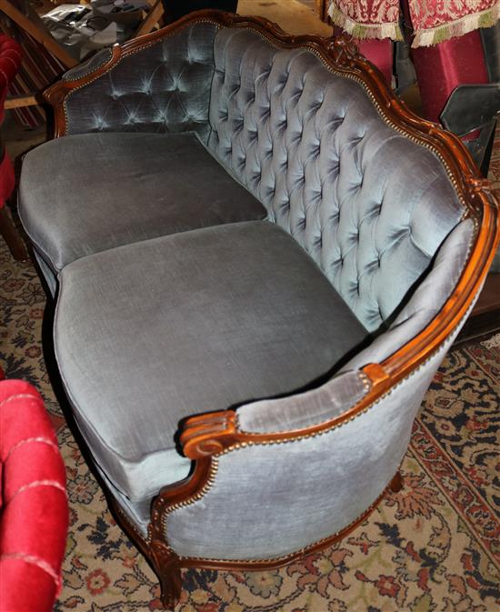 French style showwood sofa